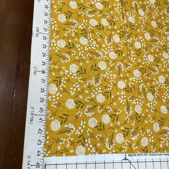 3 pieces vintage fabric remnants, cotton, cotton blend, varying sizes - Picture 6 of 14